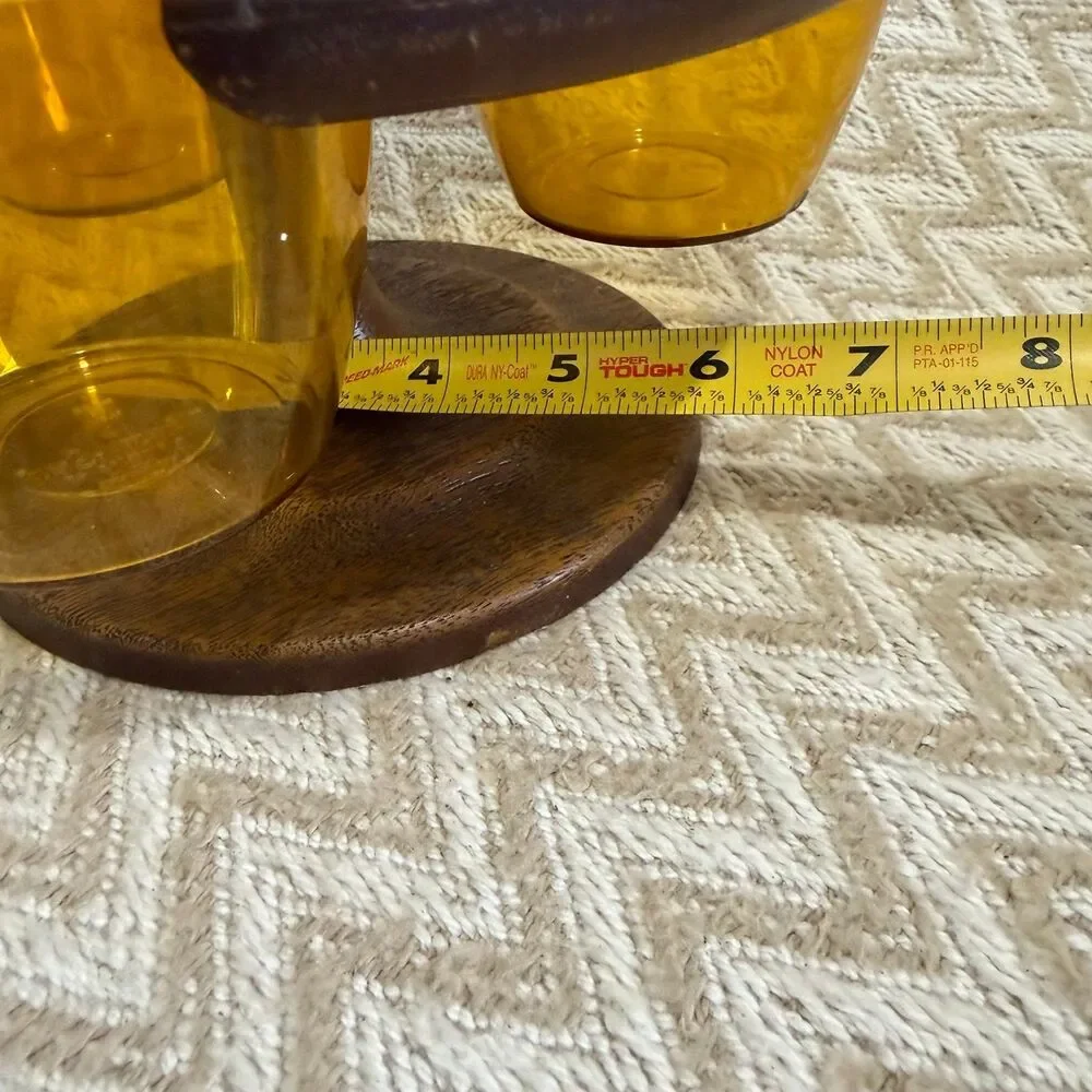 Vintage MCM Retro Thermo-Serv Westwood Condiment Set